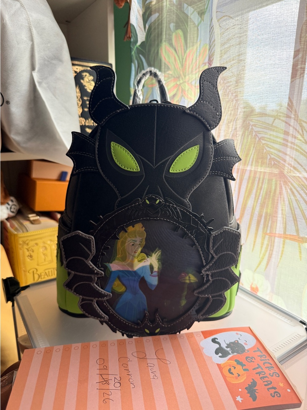 Loungefly Disney Maleficent Lenticular Mini Backpack NWT